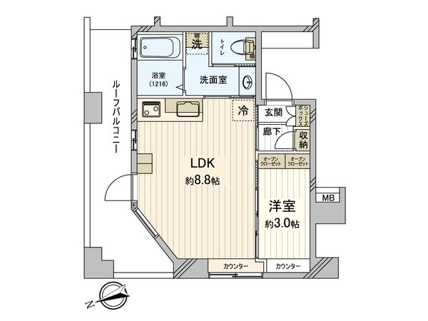 グランアビテ目白ステーションフロント 間取図(平面図) グランアビテ目白ステーションフロント 間取図(平面図)