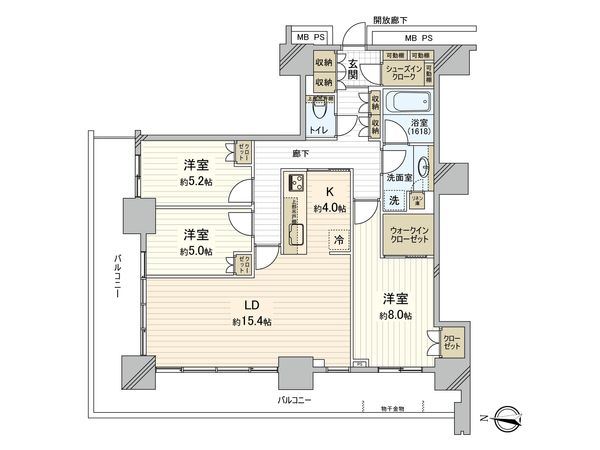 グランドミッドタワーズ大宮 S棟 間取図(平面図) グランドミッドタワーズ大宮 S棟 間取図(平面図)