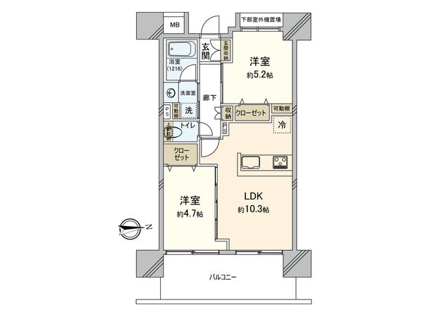 ダイアパレス池袋 間取図(平面図) ダイアパレス池袋 間取図(平面図)