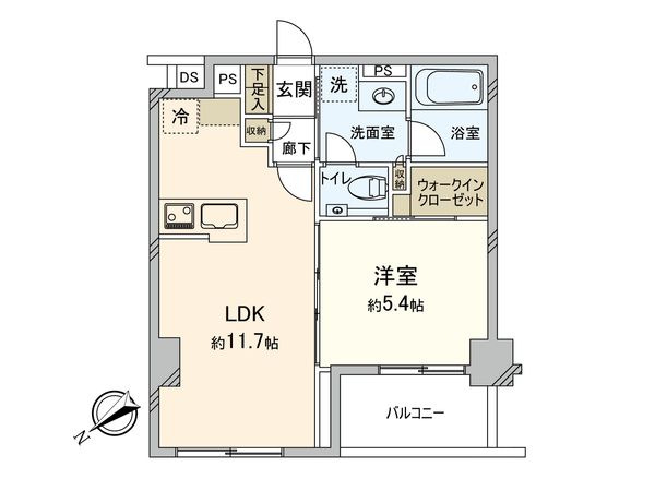 エクセレントシティ文京大塚 間取図(平面図)