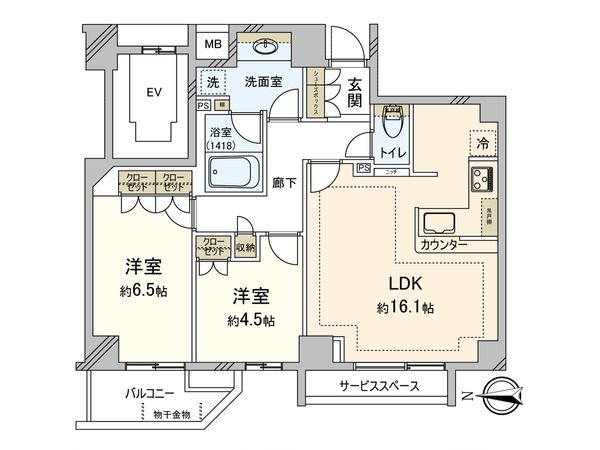間取図(平面図)