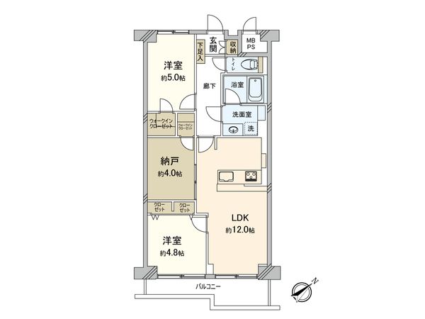 シャルマンコーポ池袋 間取図(平面図) 間取図(平面図)