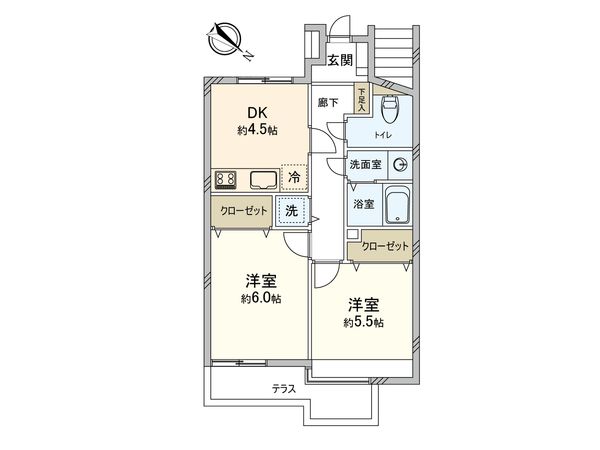 間取図(平面図)
