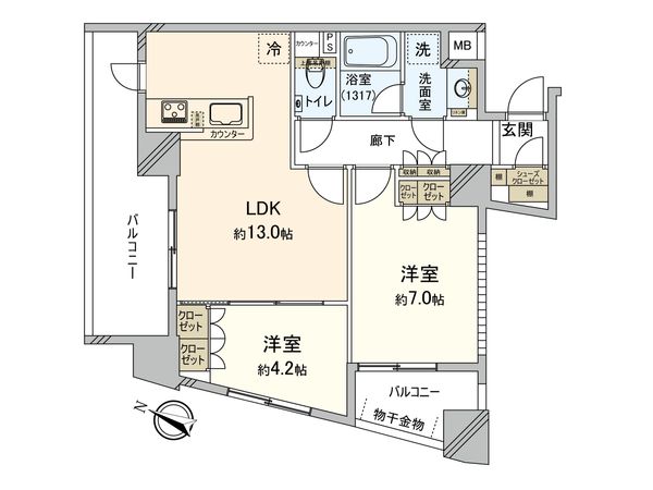 間取図(平面図)