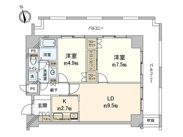 グランドメゾン池袋一番館 間取図(平面図)