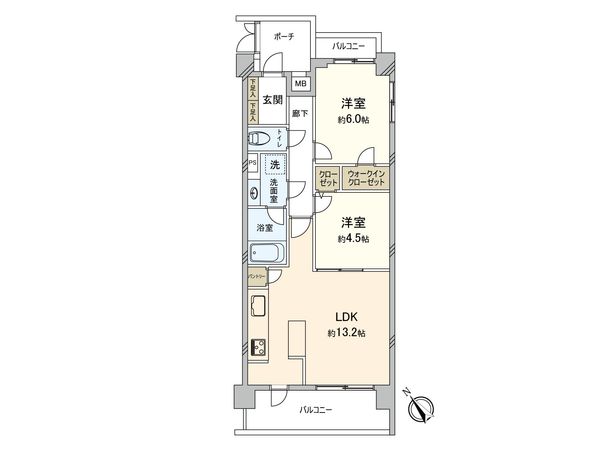 ユニーブル南池袋 間取図(平面図)