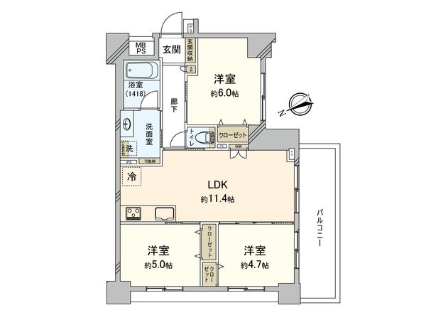 間取図(平面図)