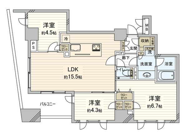 間取図(平面図)