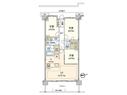 間取図(平面図)