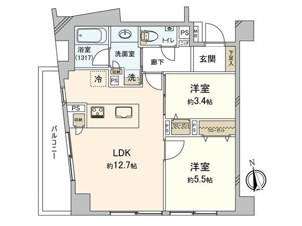 間取図(平面図)