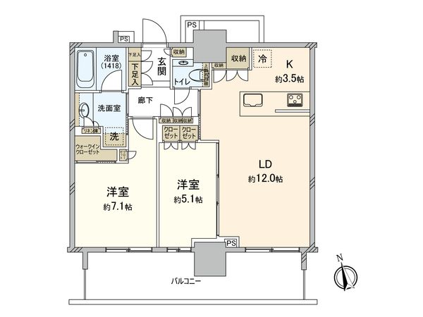 間取図(平面図)