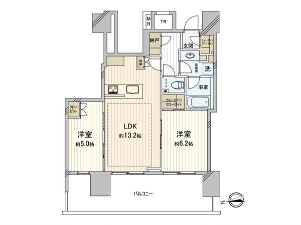 Brillia Tower 池袋 間取図(平面図)