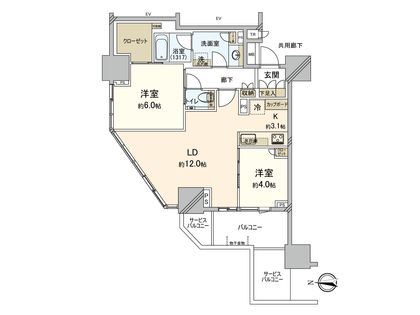 間取図(平面図)