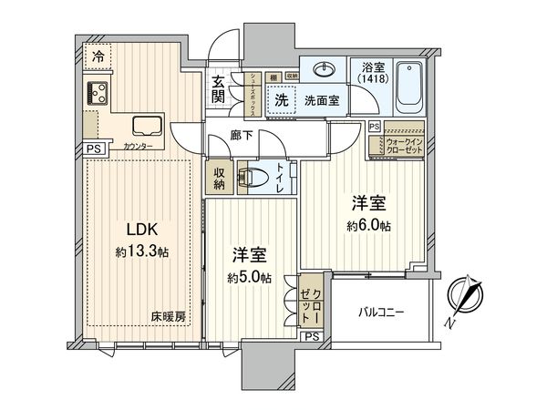 間取図(平面図)