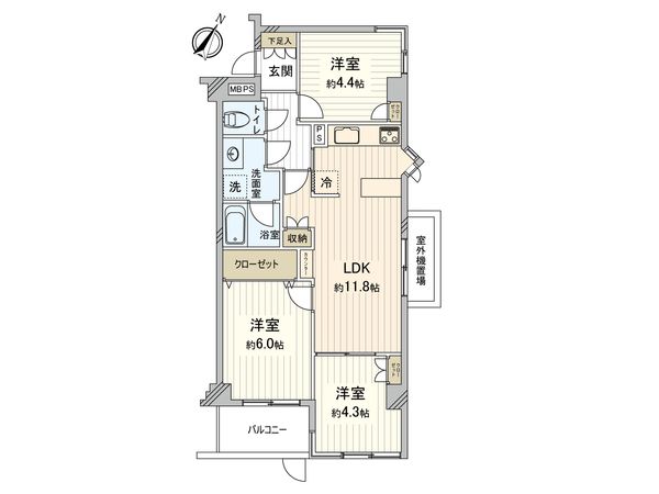 パーク・ノヴァ池袋要町 間取図(平面図) パーク・ノヴァ池袋要町 間取図(平面図)