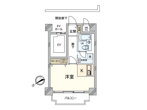 サンコート池袋 間取図(平面図) 間取図(平面図)