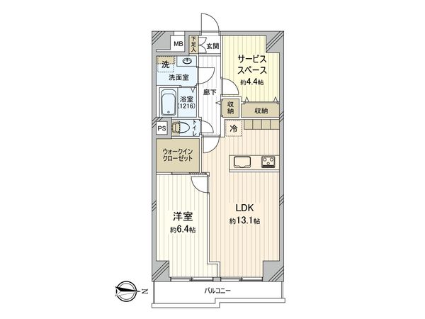 コープ野村大塚 間取図(平面図) コープ野村大塚 間取図(平面図)