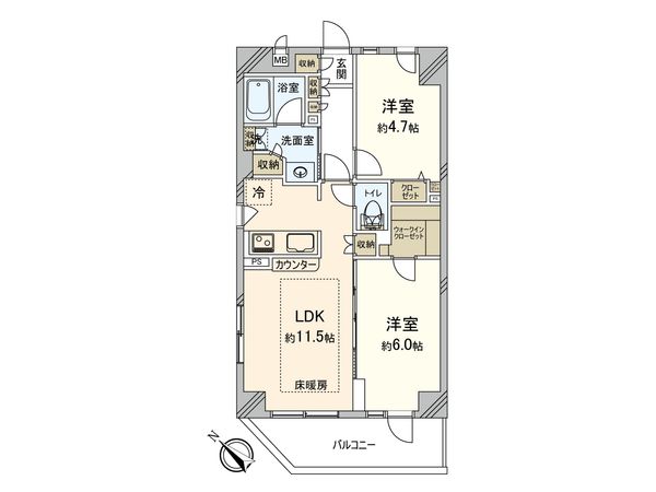 レジェンド池袋 間取図(平面図) レジェンド池袋 間取図(平面図)