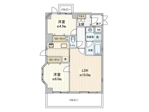 ジェイシティ南大塚 間取図(平面図) ジェイシティ南大塚 間取図(平面図)