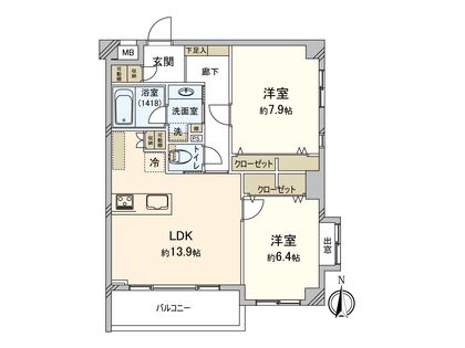 間取図(平面図) 間取図(平面図)