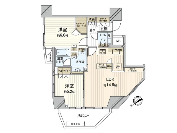 ガーラ・レジデンス池袋 間取図(平面図) ガーラ・レジデンス池袋 間取図(平面図)