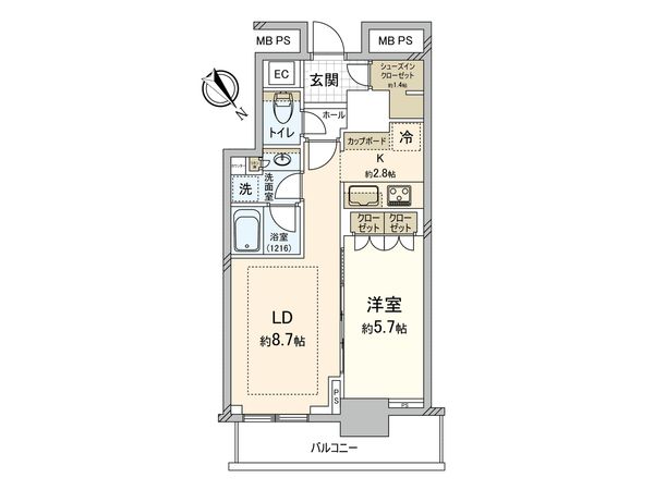 パークタワー滝野川 間取図(平面図) 間取図(平面図)