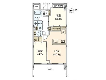 間取図(平面図)