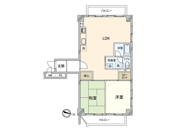 間取図(平面図)