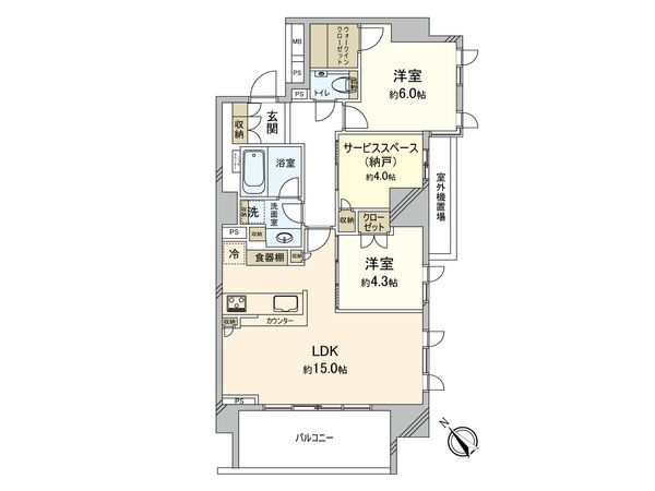 間取図(平面図)