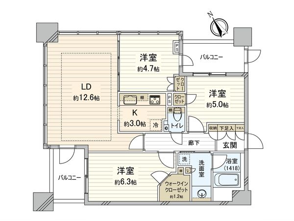 間取図(平面図)