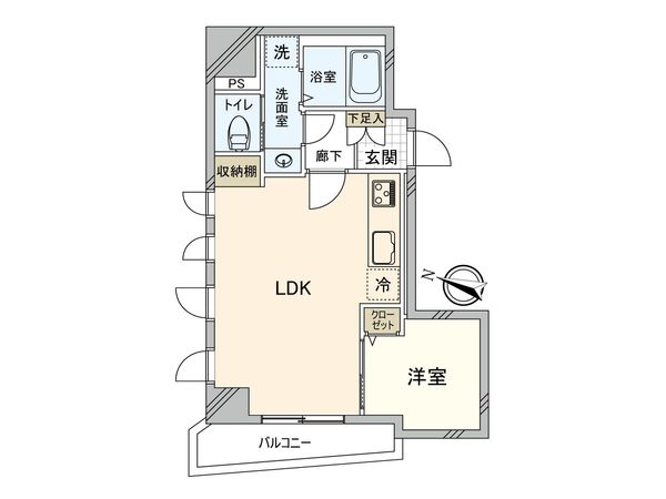 プレステート要町 間取図(平面図) プレステート要町 間取図(平面図)