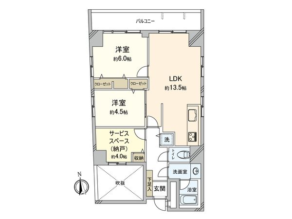 VIP西池袋大黒ビル 間取図(平面図)