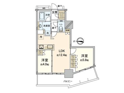 間取図(平面図)