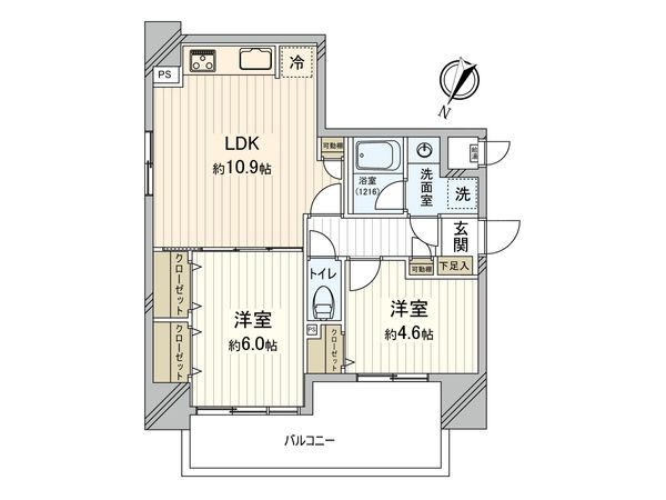 マイキャッスル大塚アーバンステージ 間取図(平面図) 間取図(平面図)