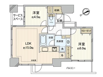 間取図(平面図)