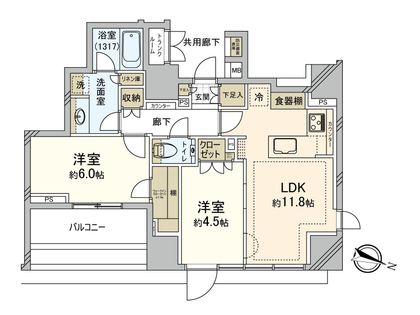 間取図(平面図)