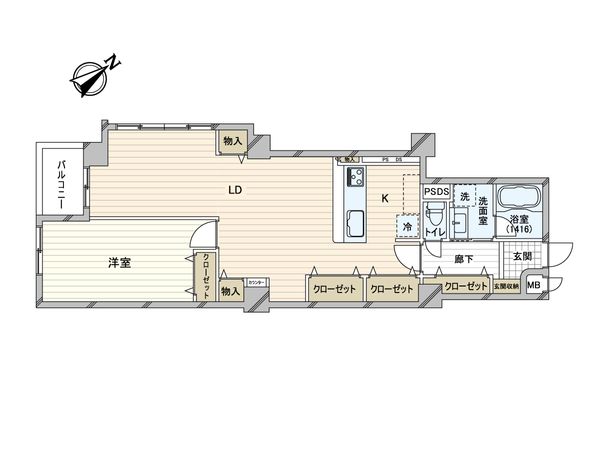 日商岩井目白台マンション 間取図(平面図)