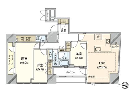 間取図(平面図)