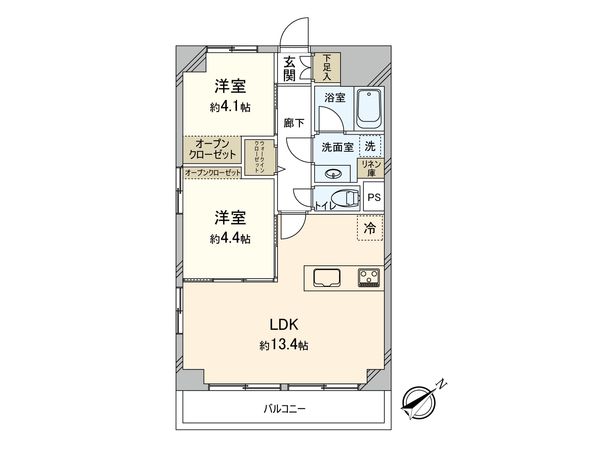 東建池袋要町マンション 間取図(平面図) 東建池袋要町マンション 間取図(平面図)