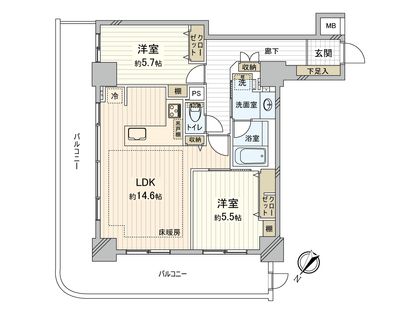 間取図(平面図)