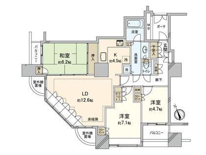 間取図(平面図)