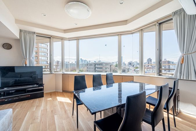 西早稲田シティタワー リビング