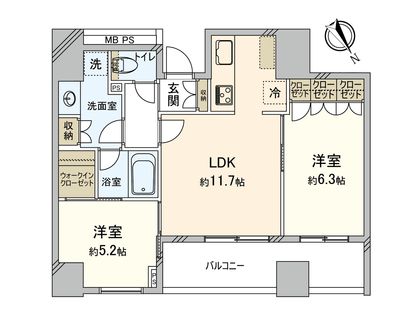 間取図(平面図)
