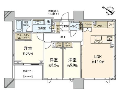間取図(平面図) 間取図(平面図)