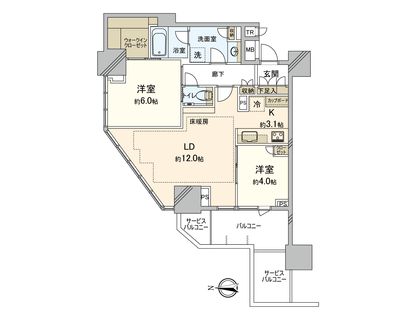 間取図(平面図)