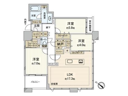 間取図(平面図)