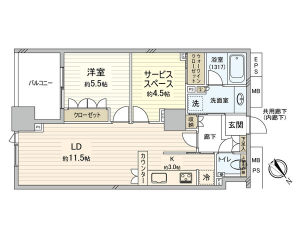 間取図(平面図)