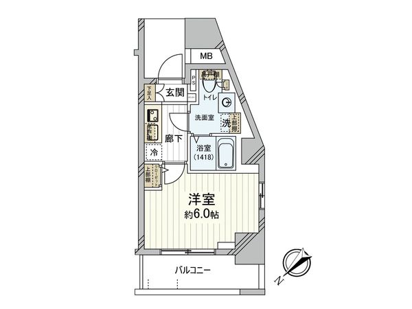 プレール・ドゥーク目白 間取図(平面図) プレール・ドゥーク目白 間取図(平面図)