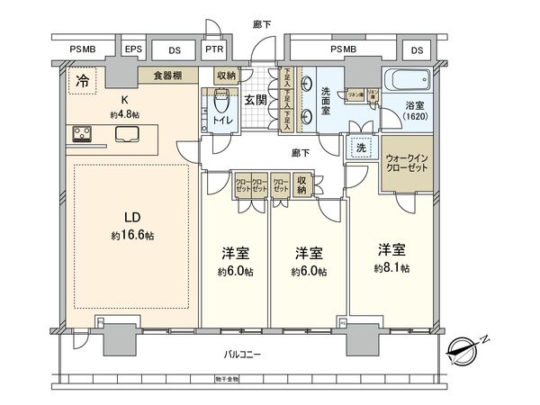 ザ・タワー十条 間取図(平面図) ザ・タワー十条 間取図(平面図)