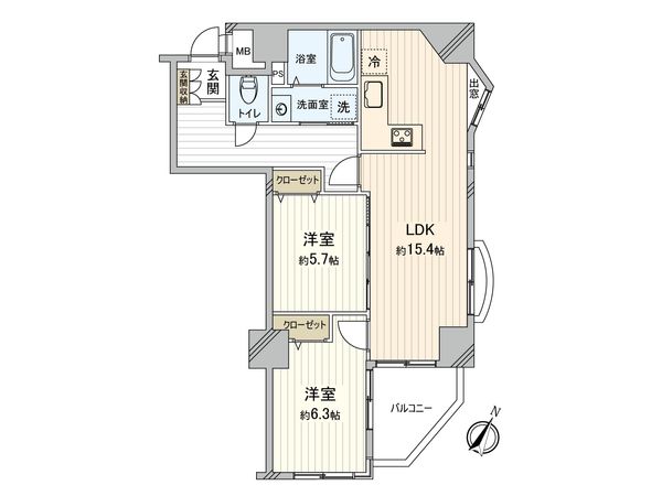間取図(平面図)